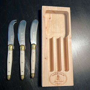 Laguiole Jean Dubost Cheese Knife Set